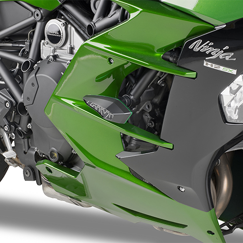 Kit de montaje de las almohadillas de choque Givi para Kawasaki Ninja H2 SX (18-)