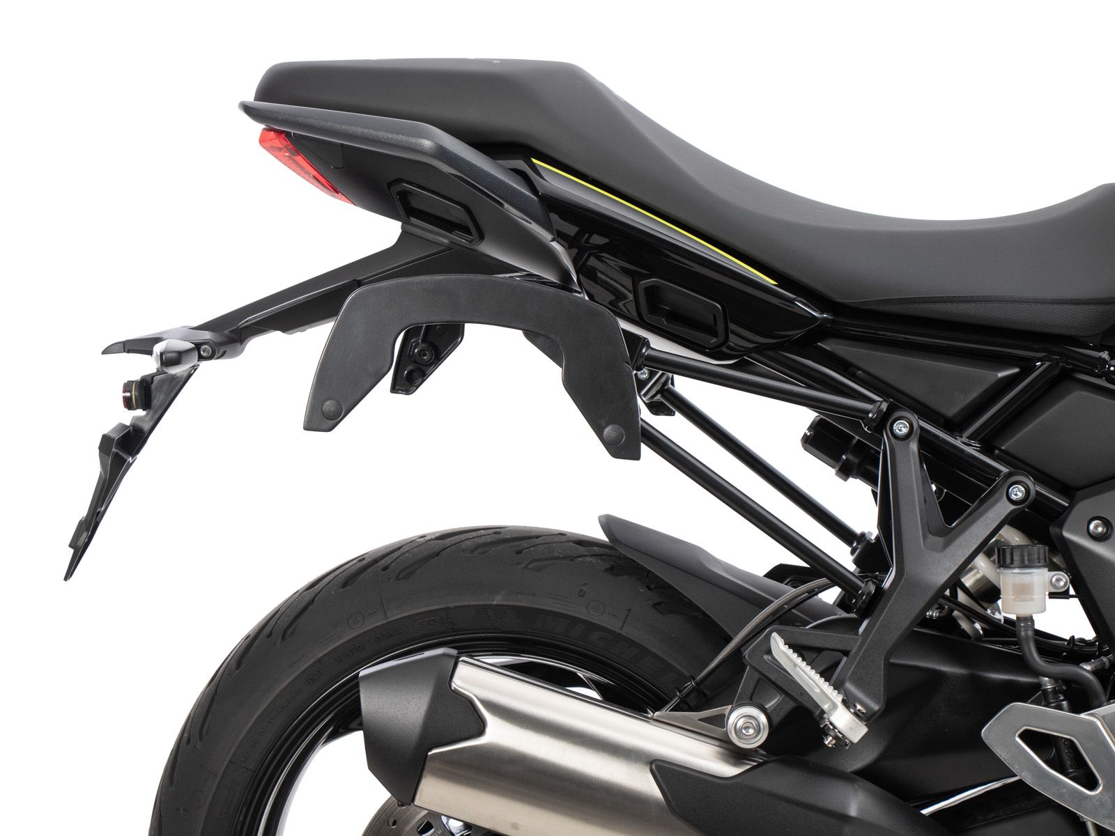Soporte lateral C-Bow negro para Triumph Tiger Sport 800 (25-) Hepco & Becker