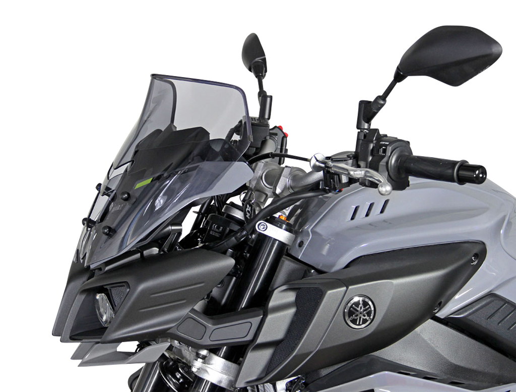 Pantalla del spoiler MRA "NS" gris humo para YAMAHA MT-10 /SP (Bj.2016-)