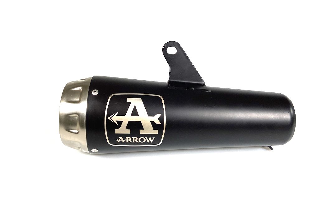 Escape ARROW PRO-RACING acero inoxidable negro para Honda CB500F año modelo 2016-