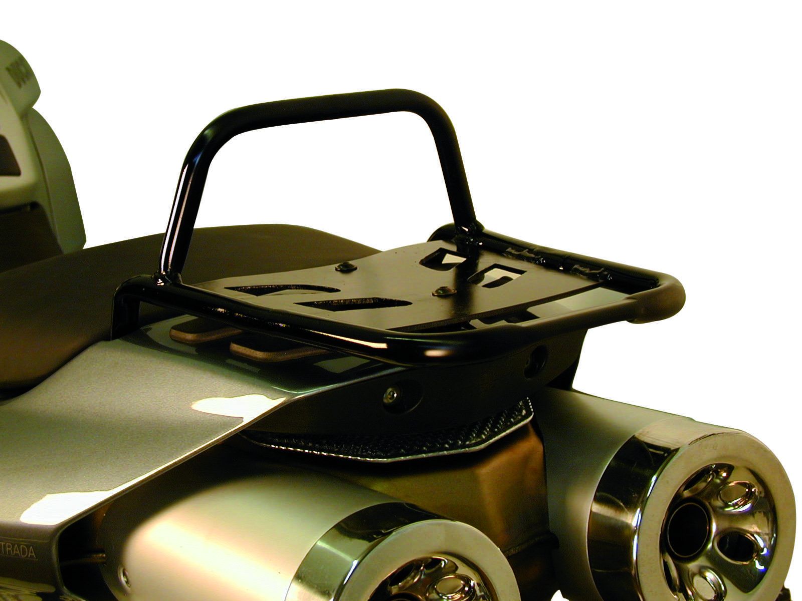 Portaequipajes tubular Topcase negro para Ducati Multistrada 620 /1000 /1100/S Hepco & Becker