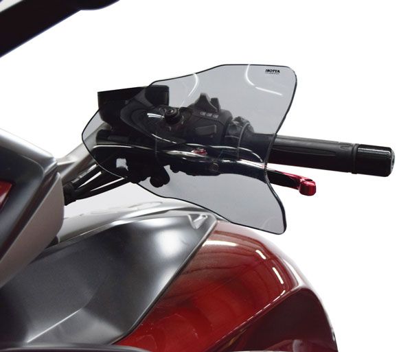 Protectores de manos para BMW K 1600 GT /GTL (10-16), humo claro
