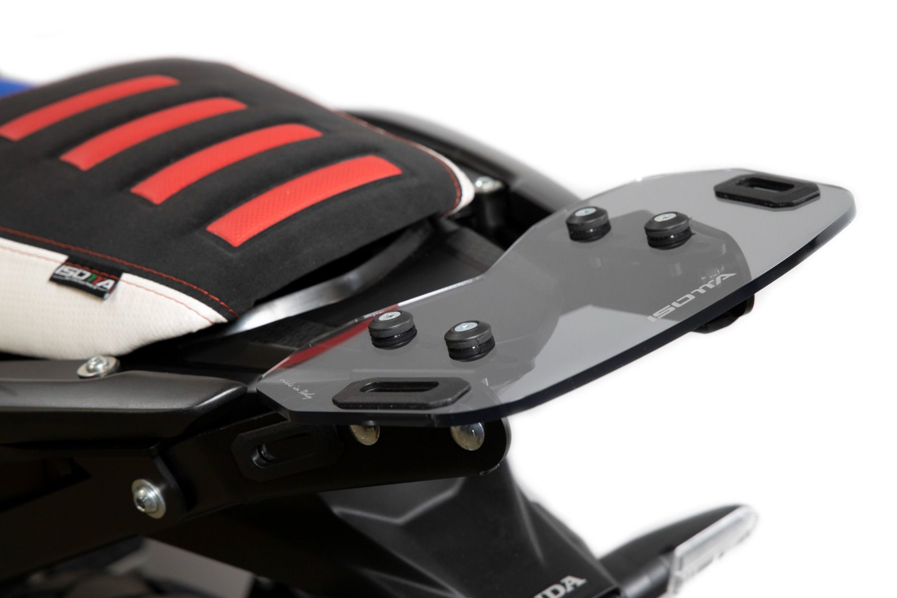 Portaequipajes para Honda CB 500 X (19-23), PMMA, humo claro
