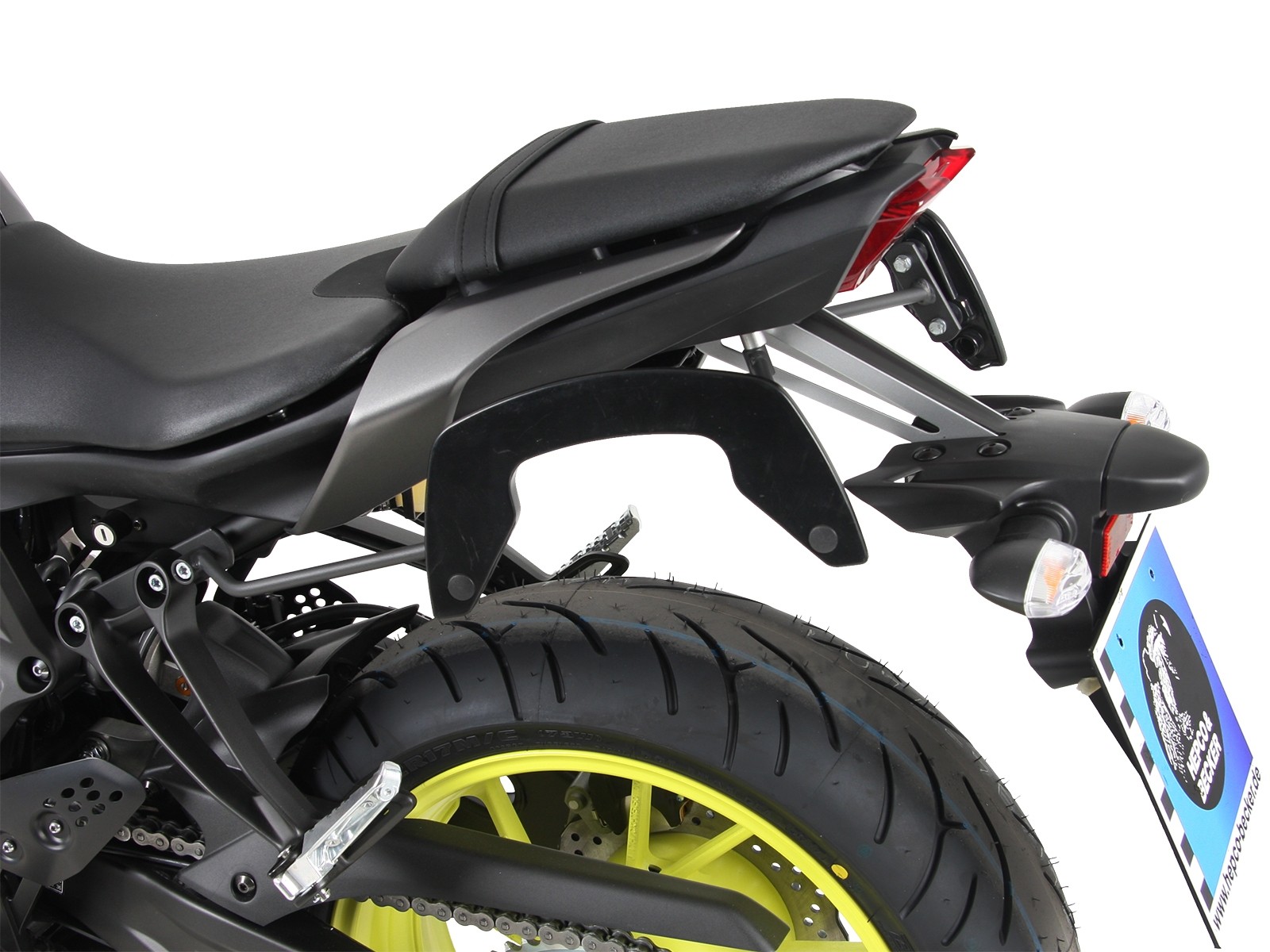 Soporte lateral C-Bow antracita para Yamaha MT-07 (Bj.18-) Hepco & Becker