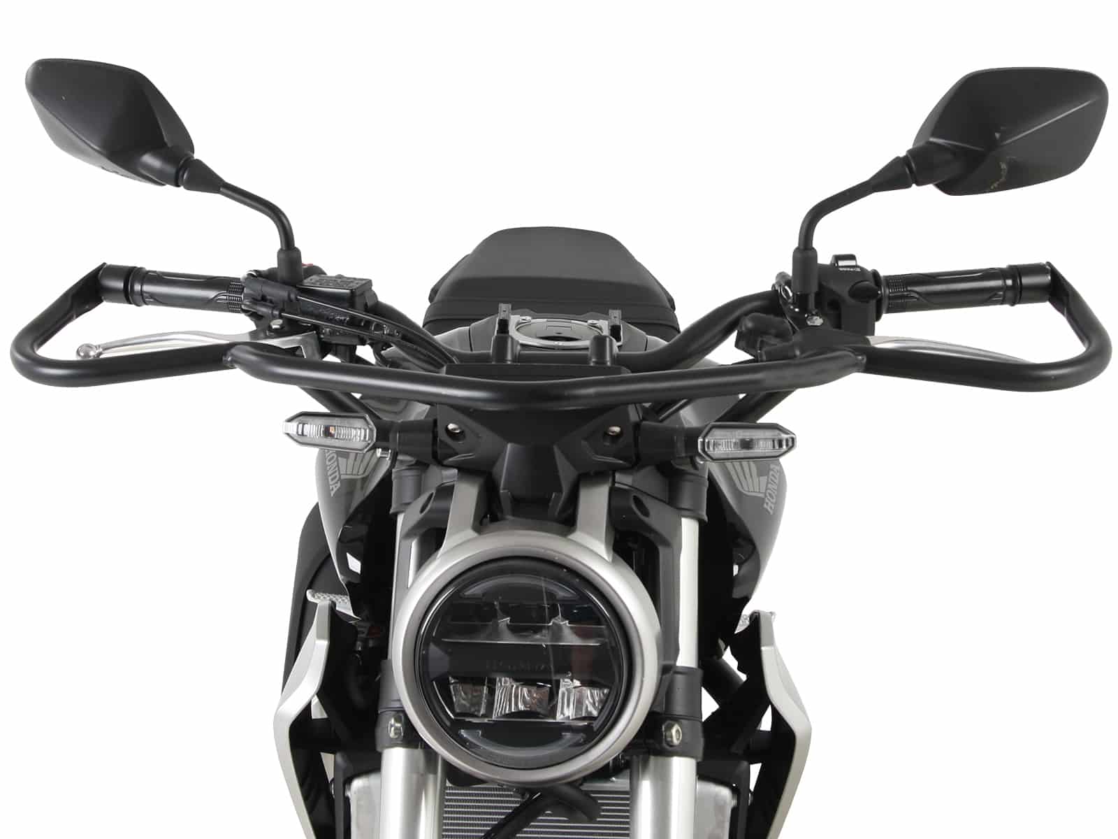 Barra protectora delantera negra para Honda CB 300 R (18-) Hepco & Becker