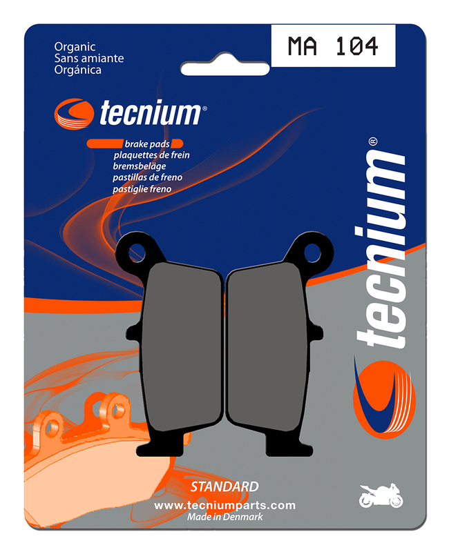 Pastillas de Freno Tecnium Street Orgánicas - MA104