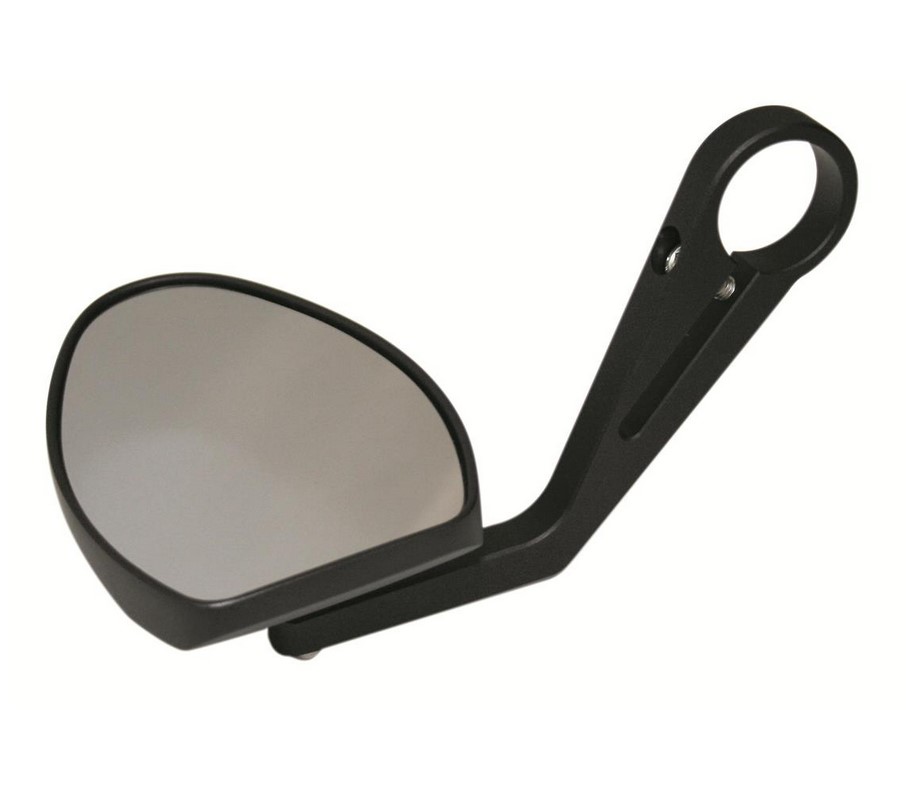 Espejo final de manillar FERRARA 2 para Vespa izquierda o derecha, negro