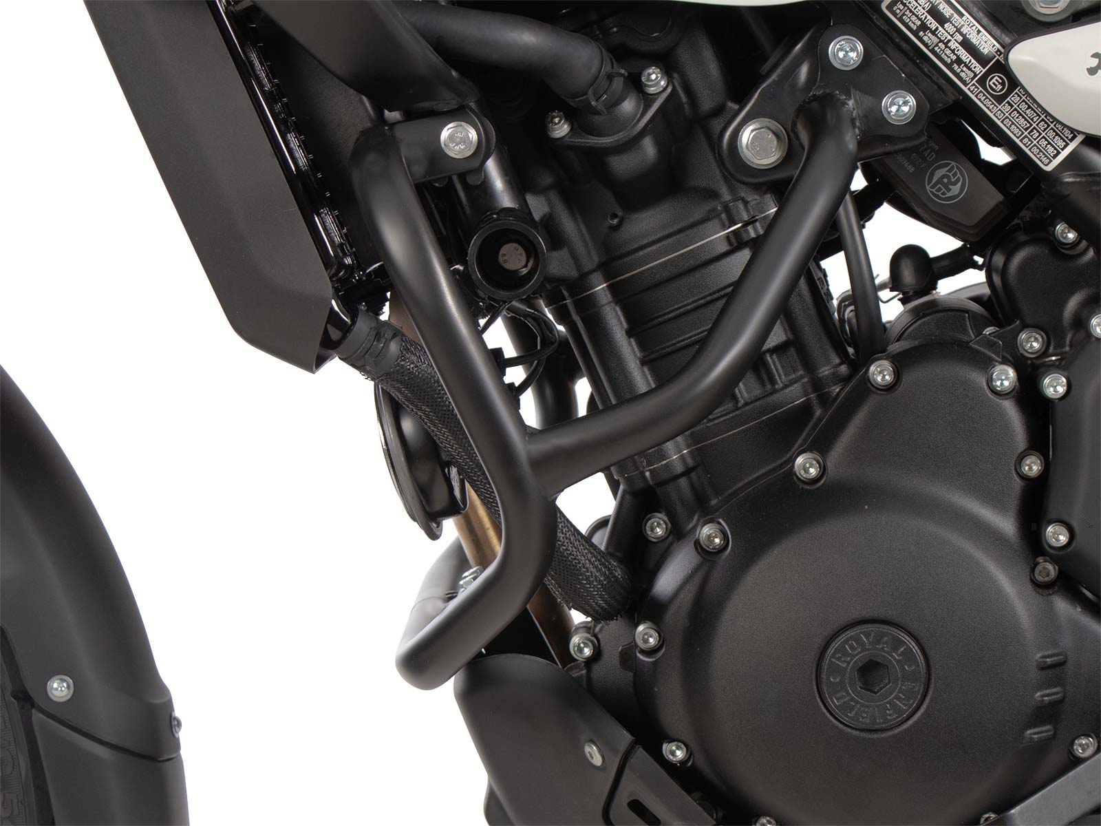 Protector de motor negro para Royal Enfield Himalayan 450 (24-) Hepco & Becker