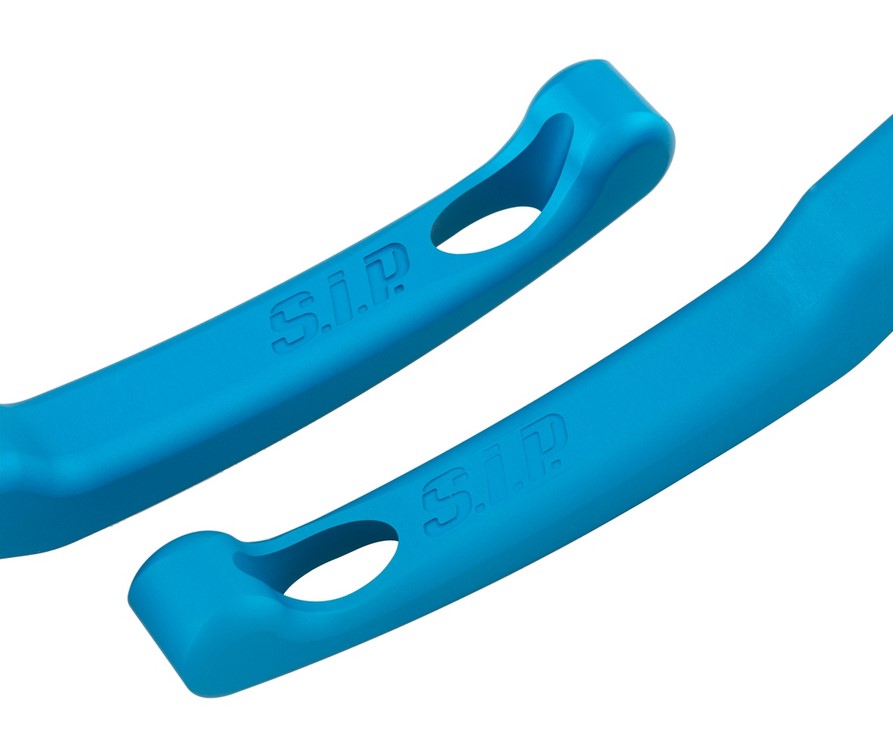 Juego de manetas de freno Sport Shorty para Vespa, derecha e izquierda, azul mate