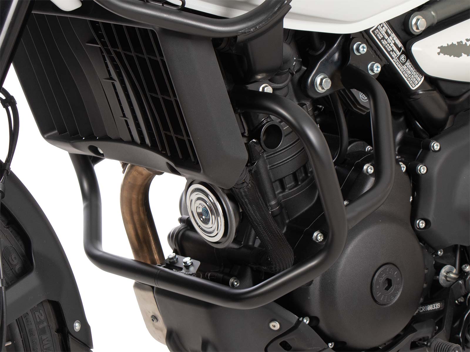 Protector de motor negro para Royal Enfield Himalayan 450 (24-) Hepco & Becker