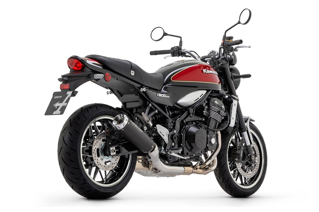 ARROW Escape DARK REBEL para Kawasaki Z 900 RS (18-)