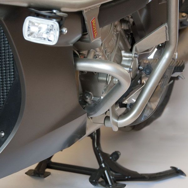 Barra de protección inferior para BMW K 1600 GT /GTL (10-16), negro, derecha