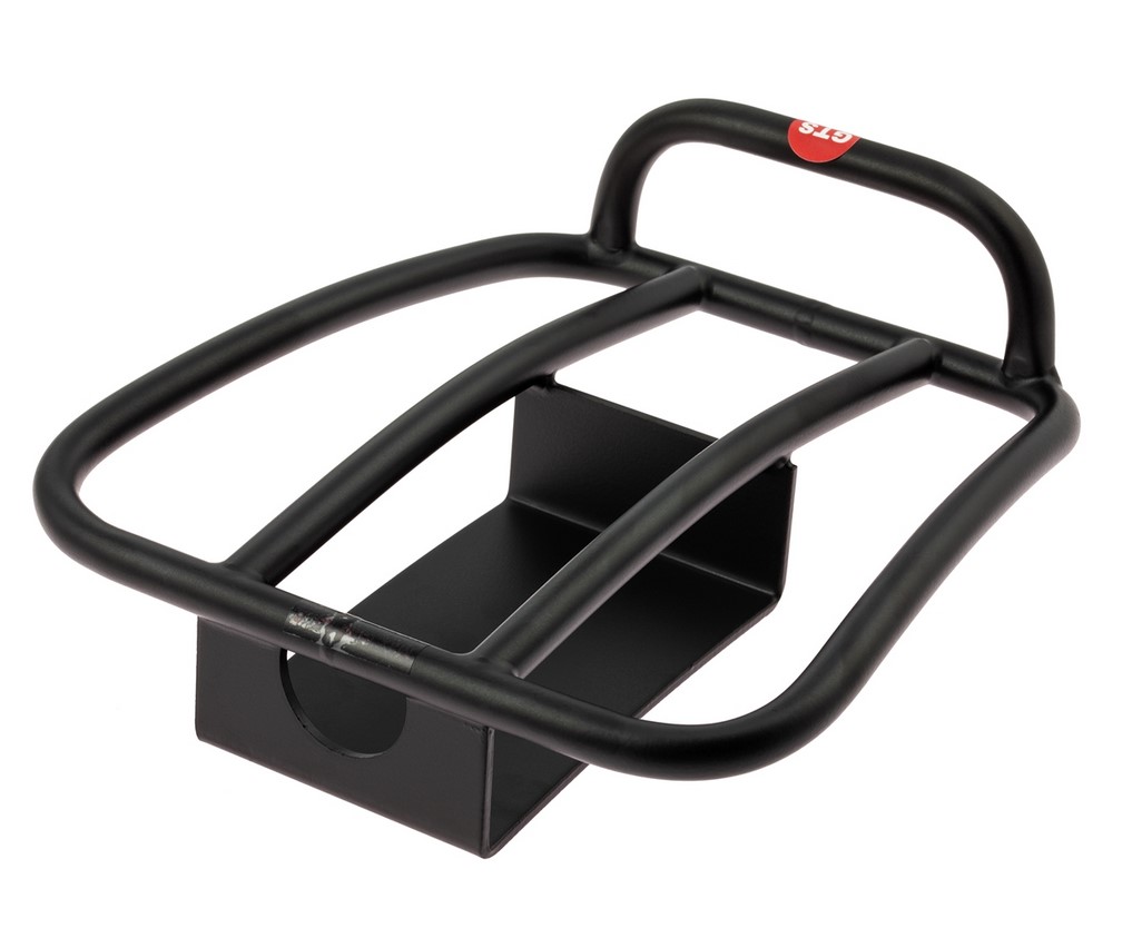 Portaequipajes trasero 70's para Vespa GTS/GTV/GT 125-300cc 4T LC, negro mate