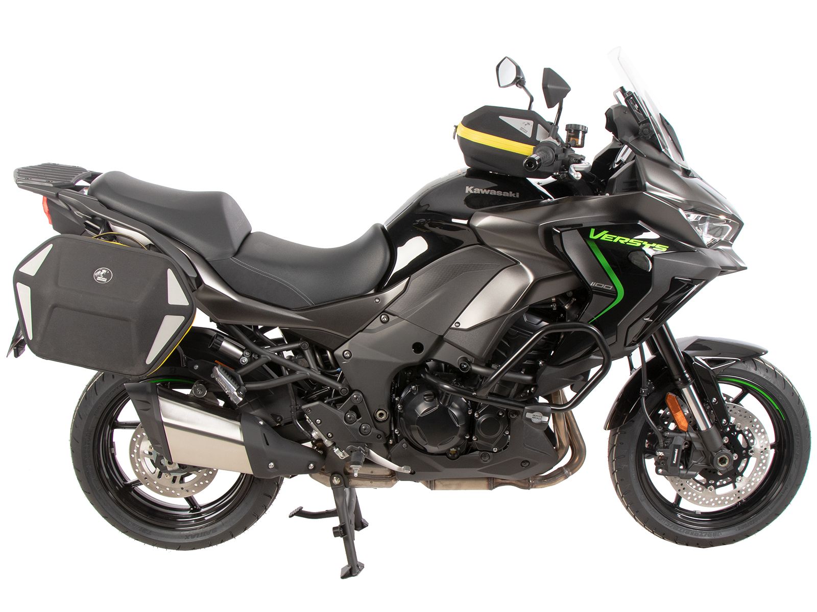 Soporte lateral C-Bow negro para Kawasaki Versys 1100 /SE (25-) Hepco & Becker