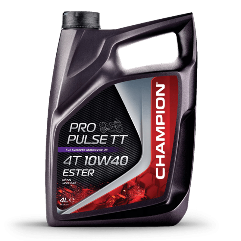 CHAMPION® Aceite de motor Pro Pulse TT 4T 10W-40 Ester - 4 litros BMW F 650 CS Scarver (2001-2007)