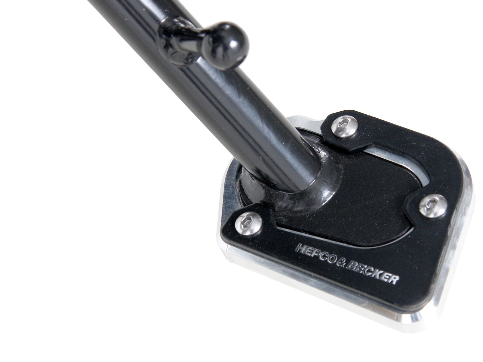 Placa de caballete lateral para BMW R 1200 GS Adventure (My.14-18)/ R 1250 GS (My.19-) Hepco & Becker