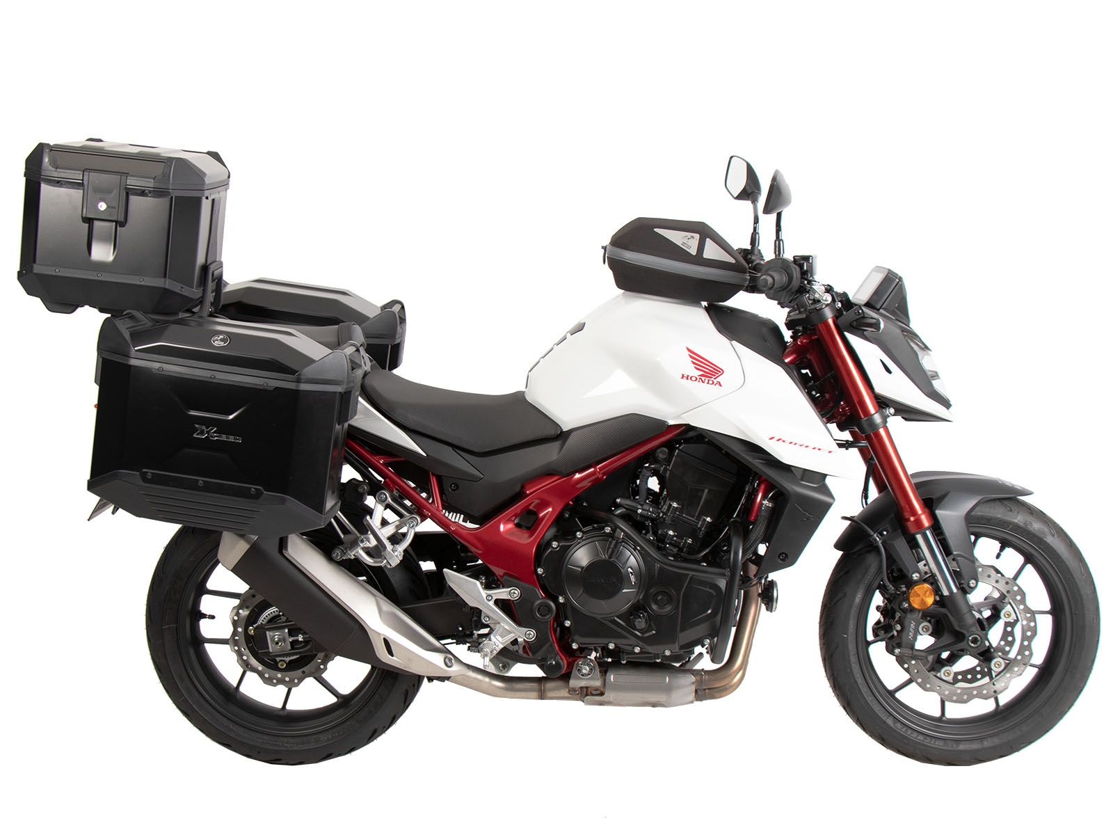 Portamaletas lateral Lock-it negro para Honda CB 750 Hornet (23-) Hepco & Becker