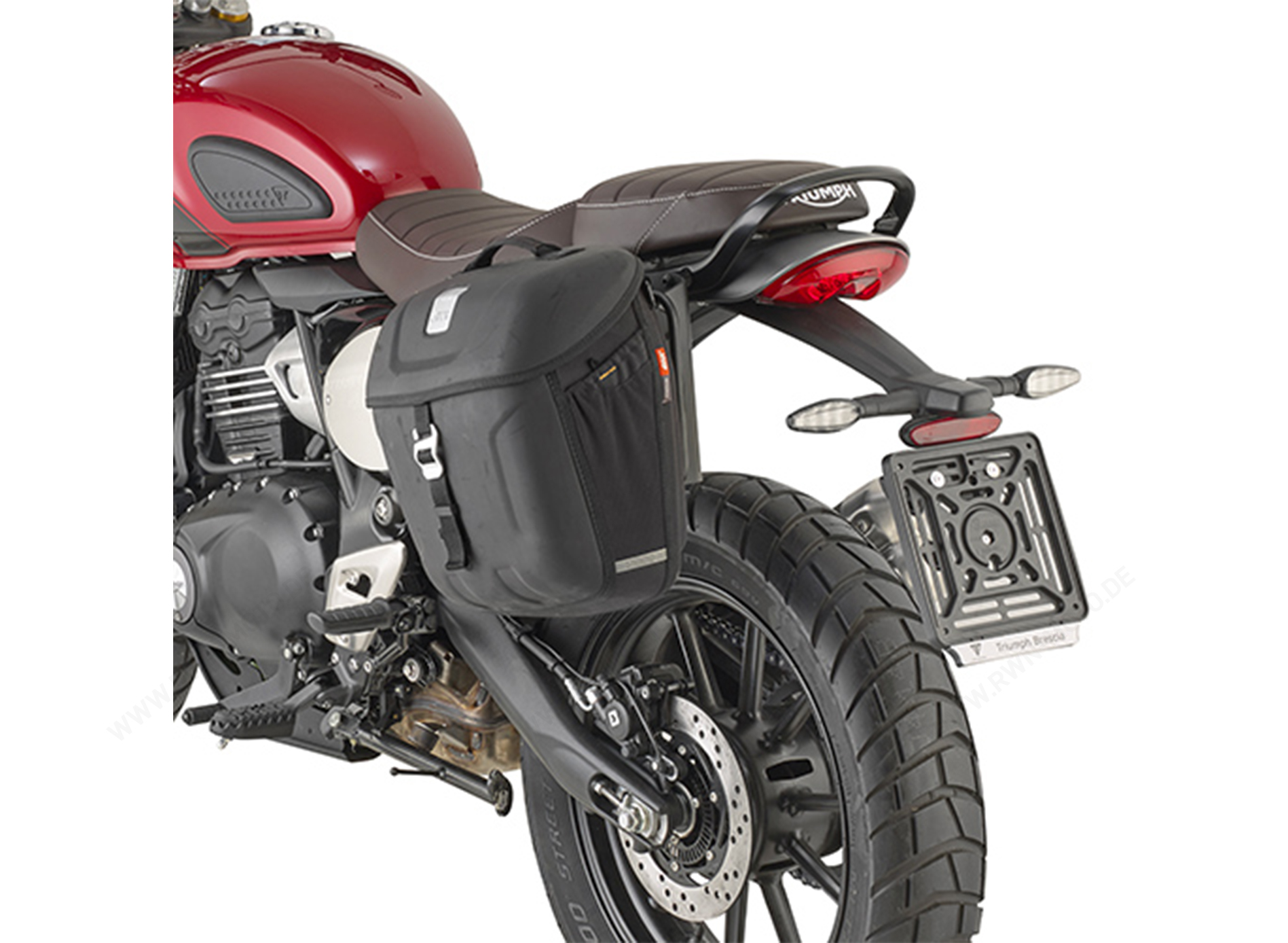 Distanciador para alforjas MT501, p. izquierda, para Triumph Speed 400 / Scrambler 400 X (24)