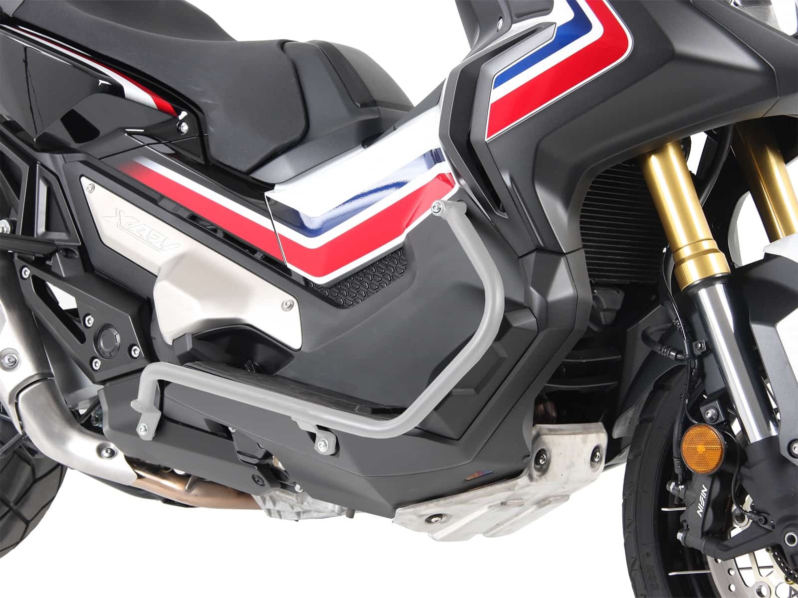 Guardamotor plateado para Honda 750 (21-24) Hepco & Becker