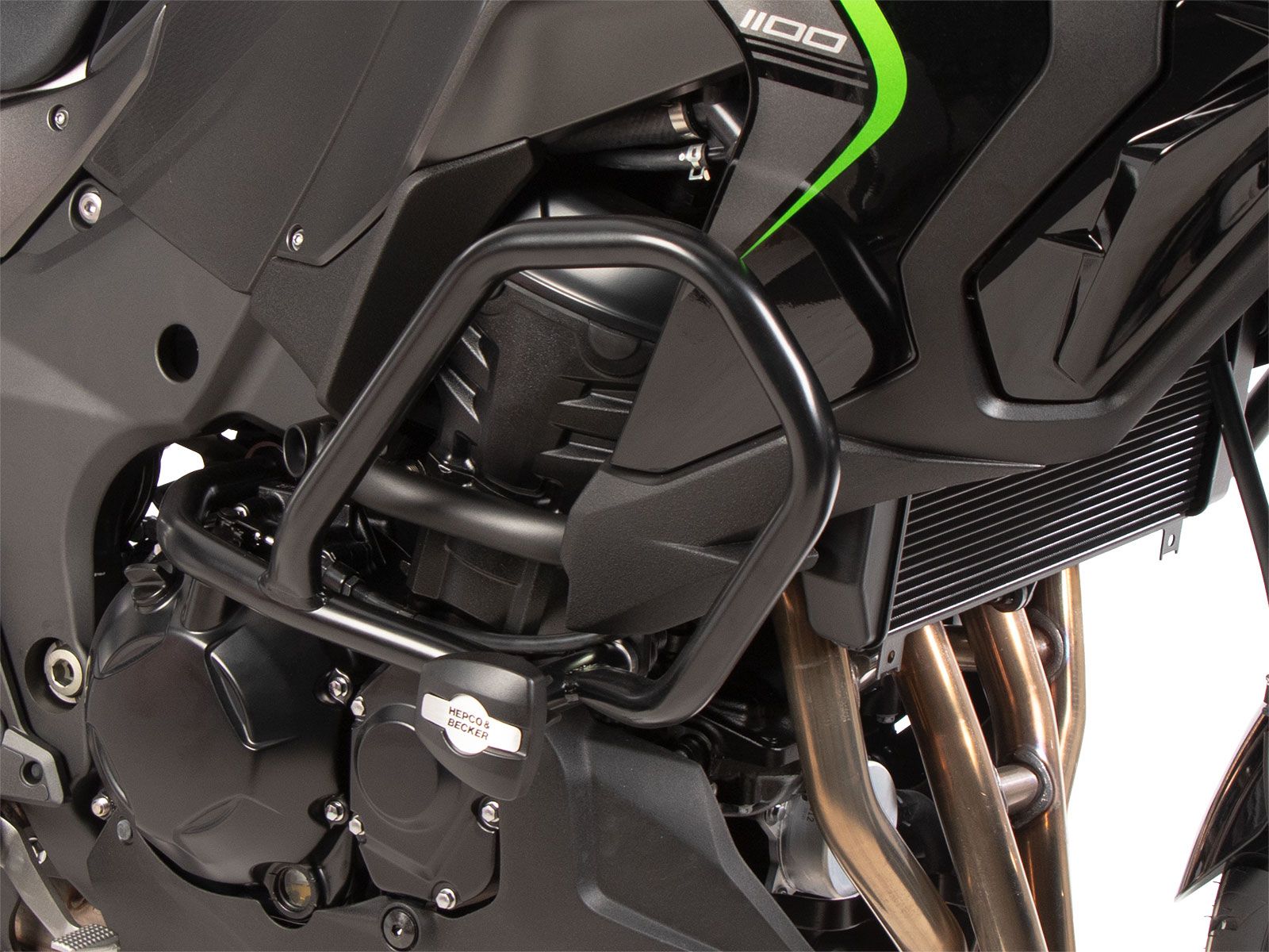 Protector de motor incl. almohadilla de protección para Kawasaki Versys 1100 /SE (25- ) Hepco & Becker