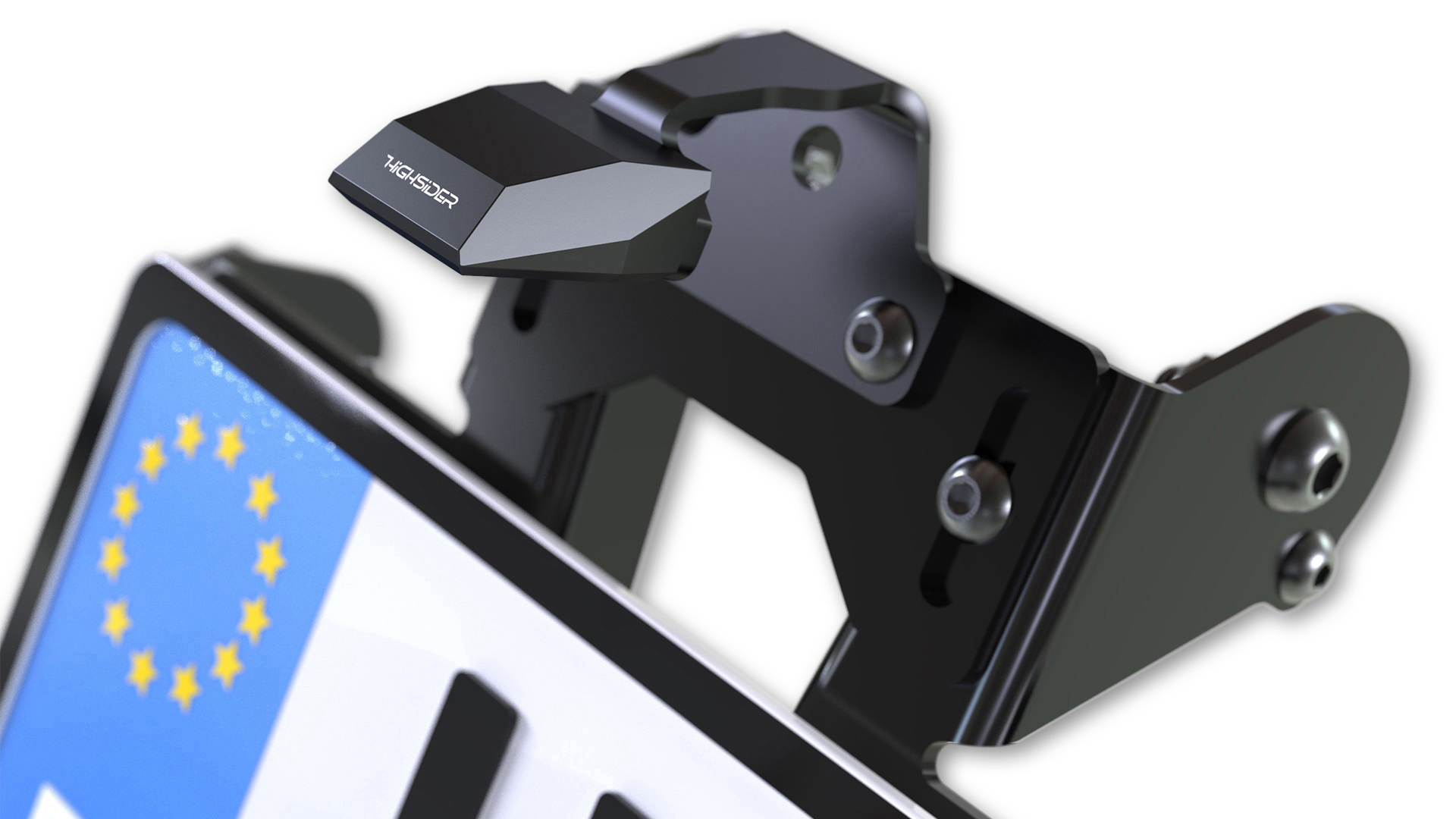Soporte de matrícula corto incl. iluminación de matrícula para Aprilia RS 660 20- / Tuono 660 21-