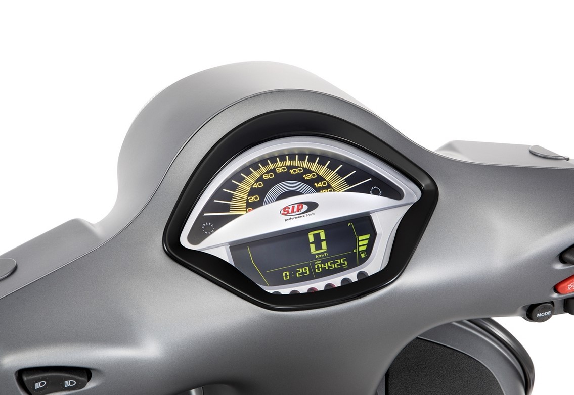 Cuentavueltas/cuentavueltas para Vespa GTS/GTS Super 300cc FL ('14-), plata