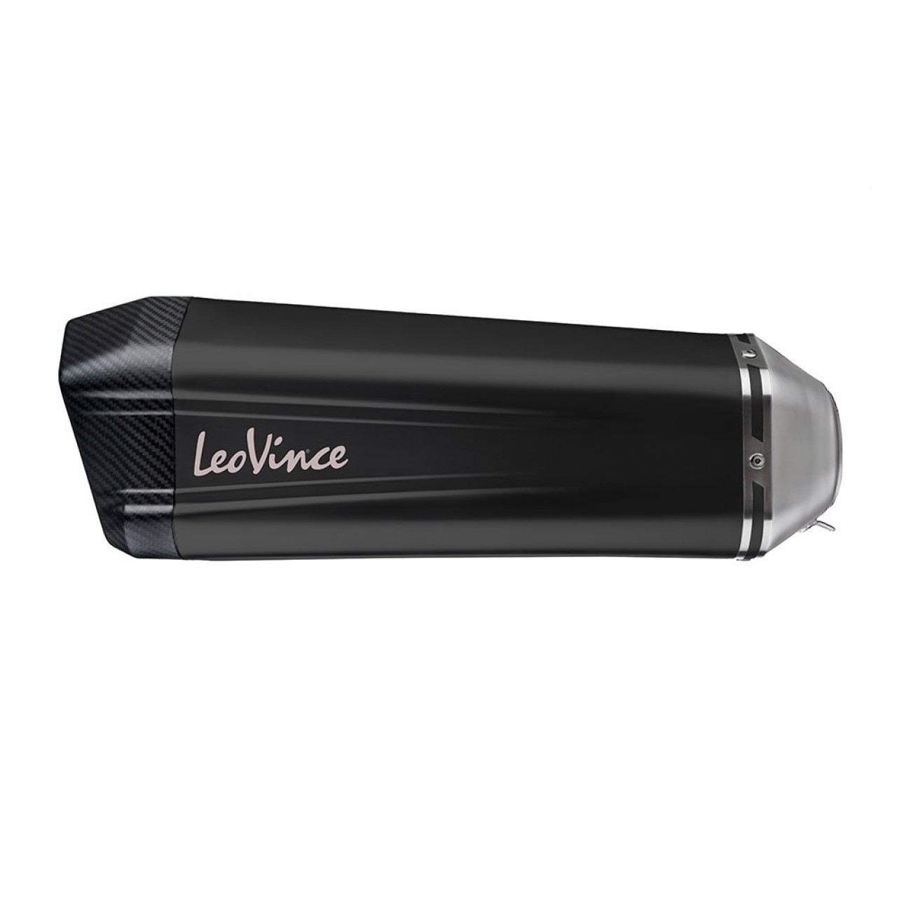 Escape LeoVince LV-12 para KTM Adventure /Duke, negro, slip on, Euro4, E-certificate