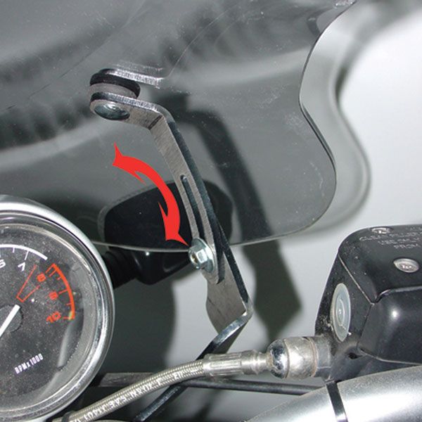 Parabrisas Sport, inclinable para BMW R 1150 R (99-06), transparente