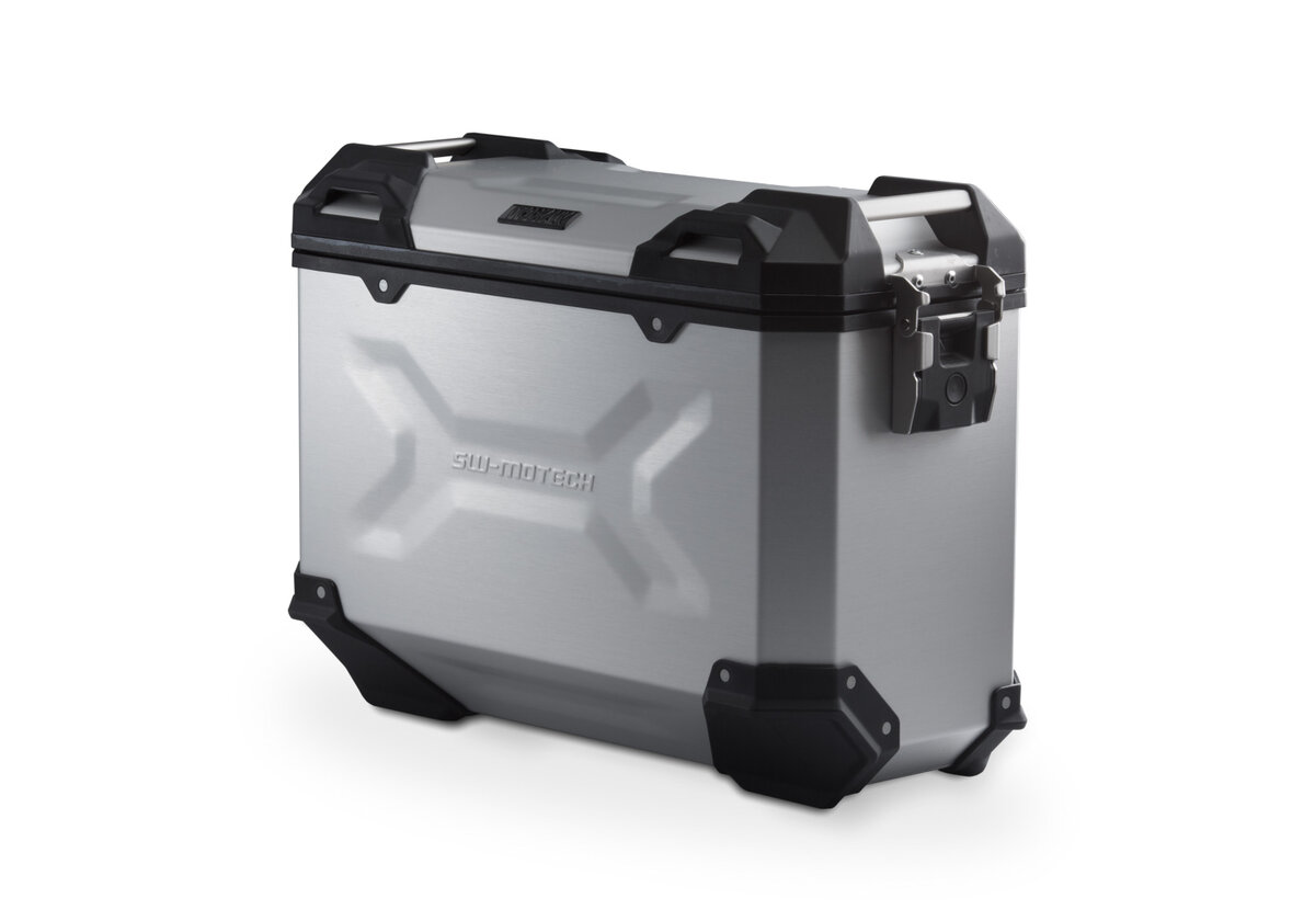 SW-Motech Maleta de aluminio TRAX ADV M 37L plata, derecha para Honda XL 750 Transalp (23-) SW Motech