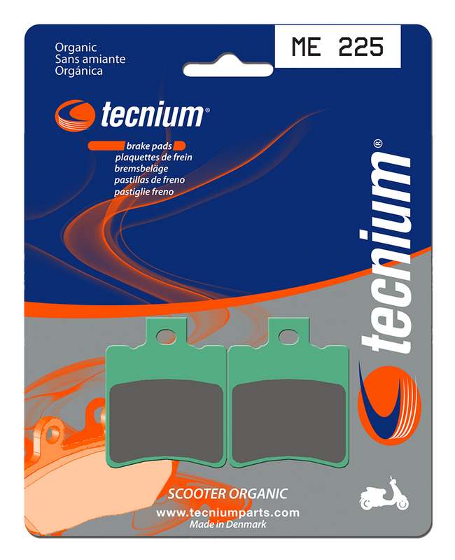 Pastillas de Freno Tecnium Scooter Orgánicas - ME225