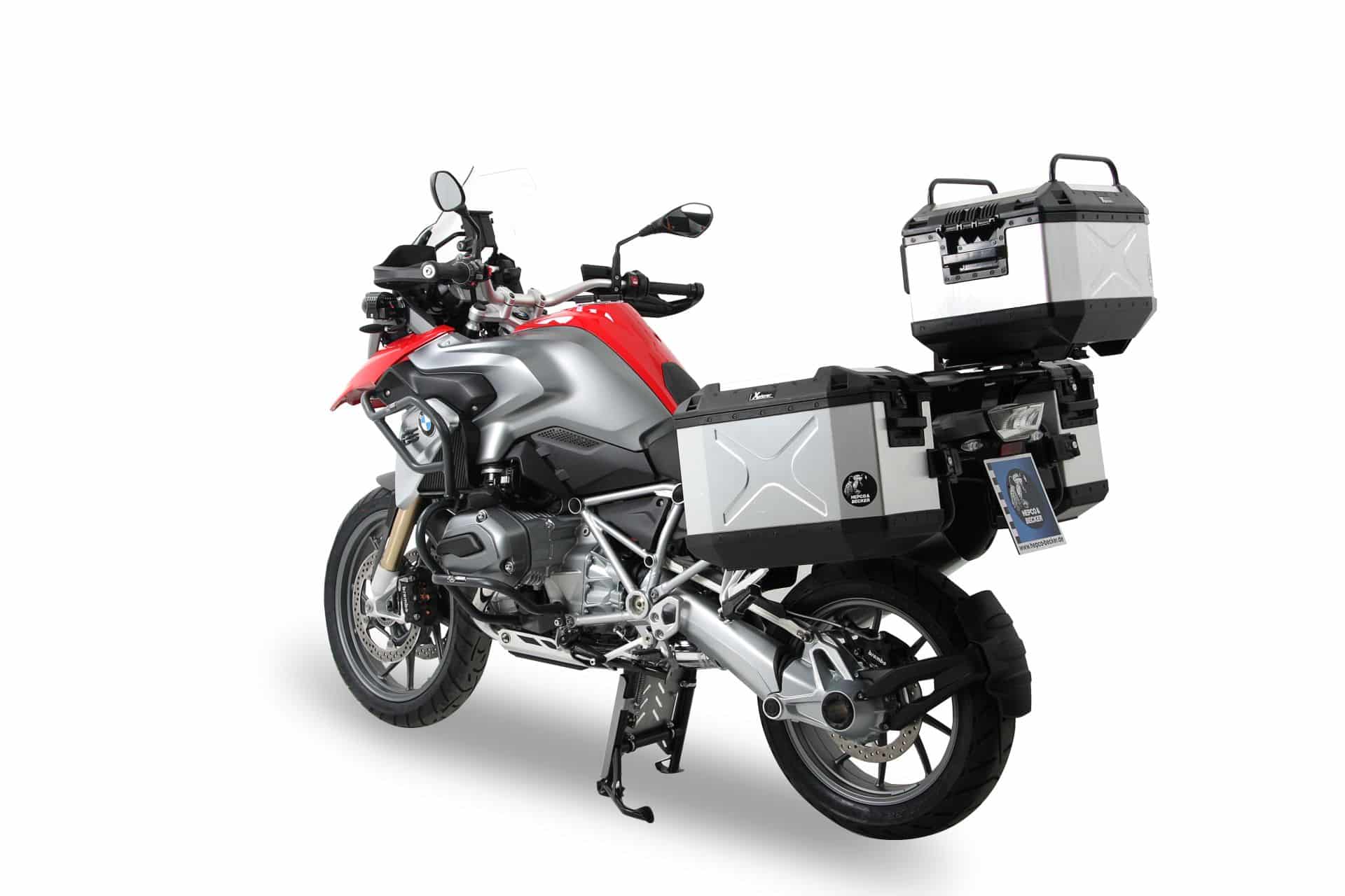 Portamaletas lateral Lock-it negro para BMW R 1250 GS Adventure (19-24) Hepco & Becker