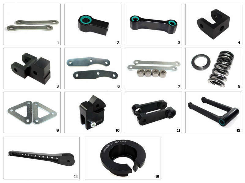 Kit de descenso Tecnium -30mm