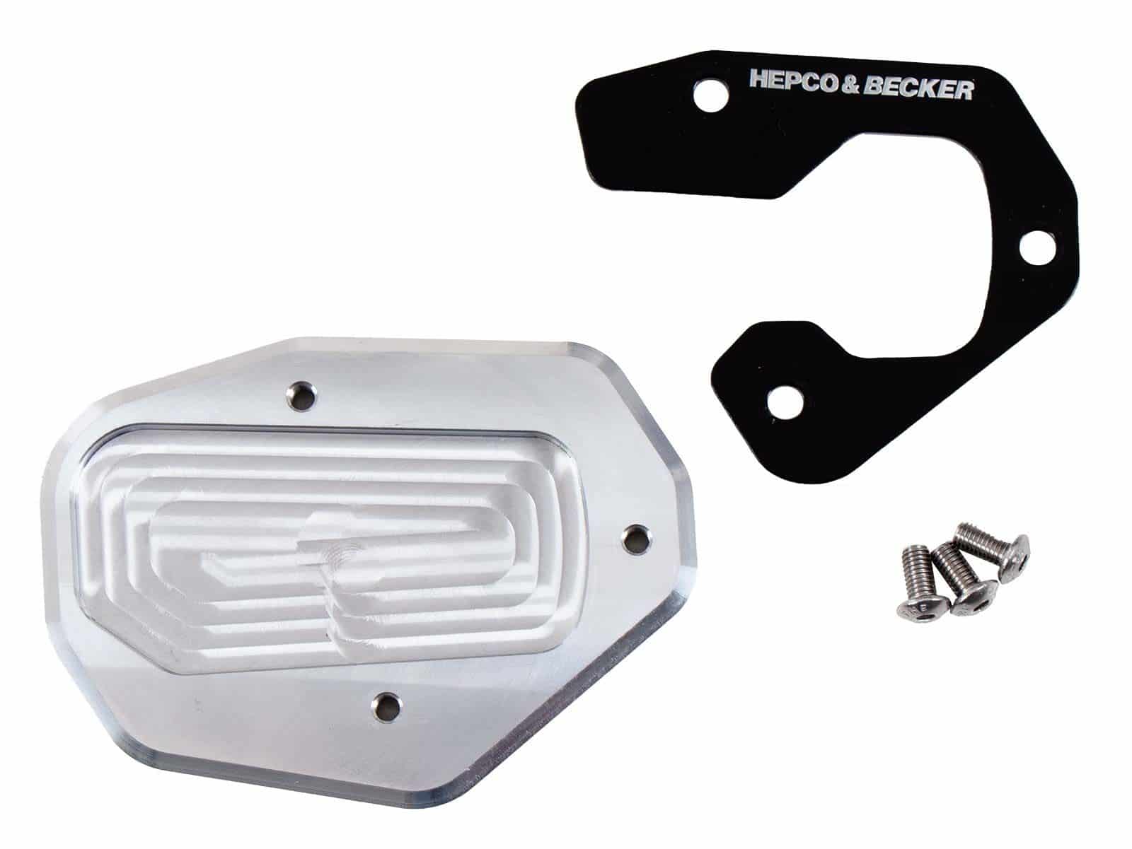 Placa de caballete lateral para Harley Davidson Pan America 1250 / Special (21-) Hepco & Becker
