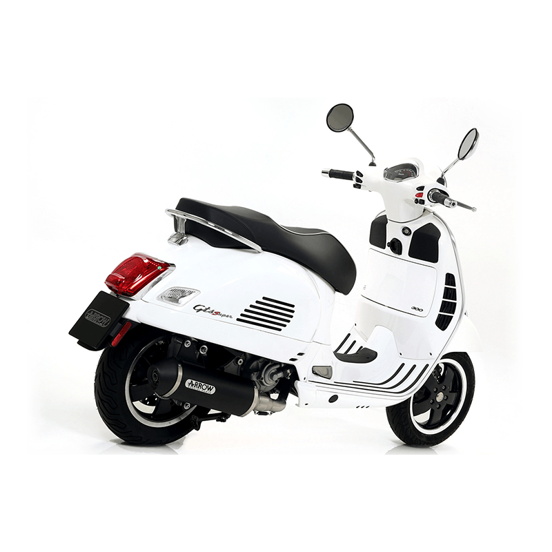 ARROW Escape DARK URBAN para Vespa GTS300 (17-)