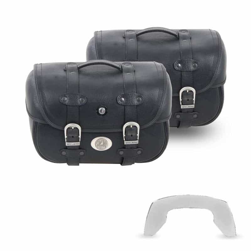 Bolsas de cuero Liberty para alforjas C-Bow Hepco & Becker