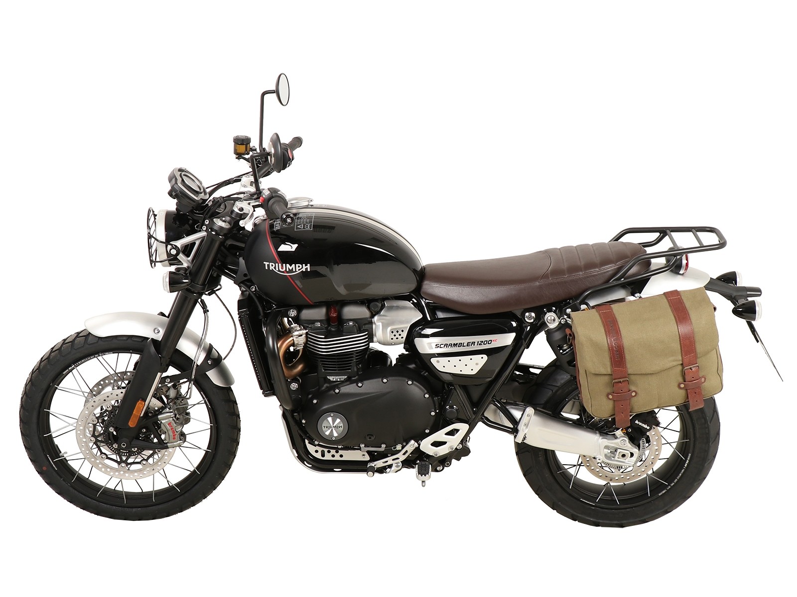 Barra lateral unidireccional izquierda C-Bow para Triumph Scrambler 1200 XC (2019-)