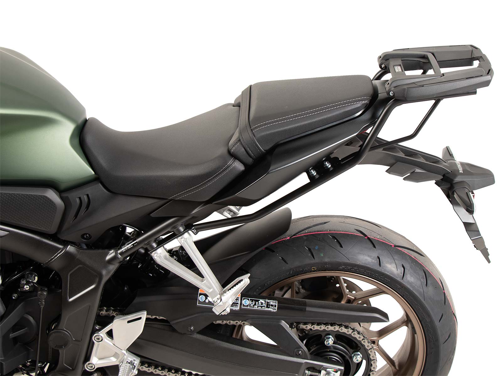 Portamaletas Easyrack negro para Honda CB 650 R / E-Clutch (24-) Hepco & Becker