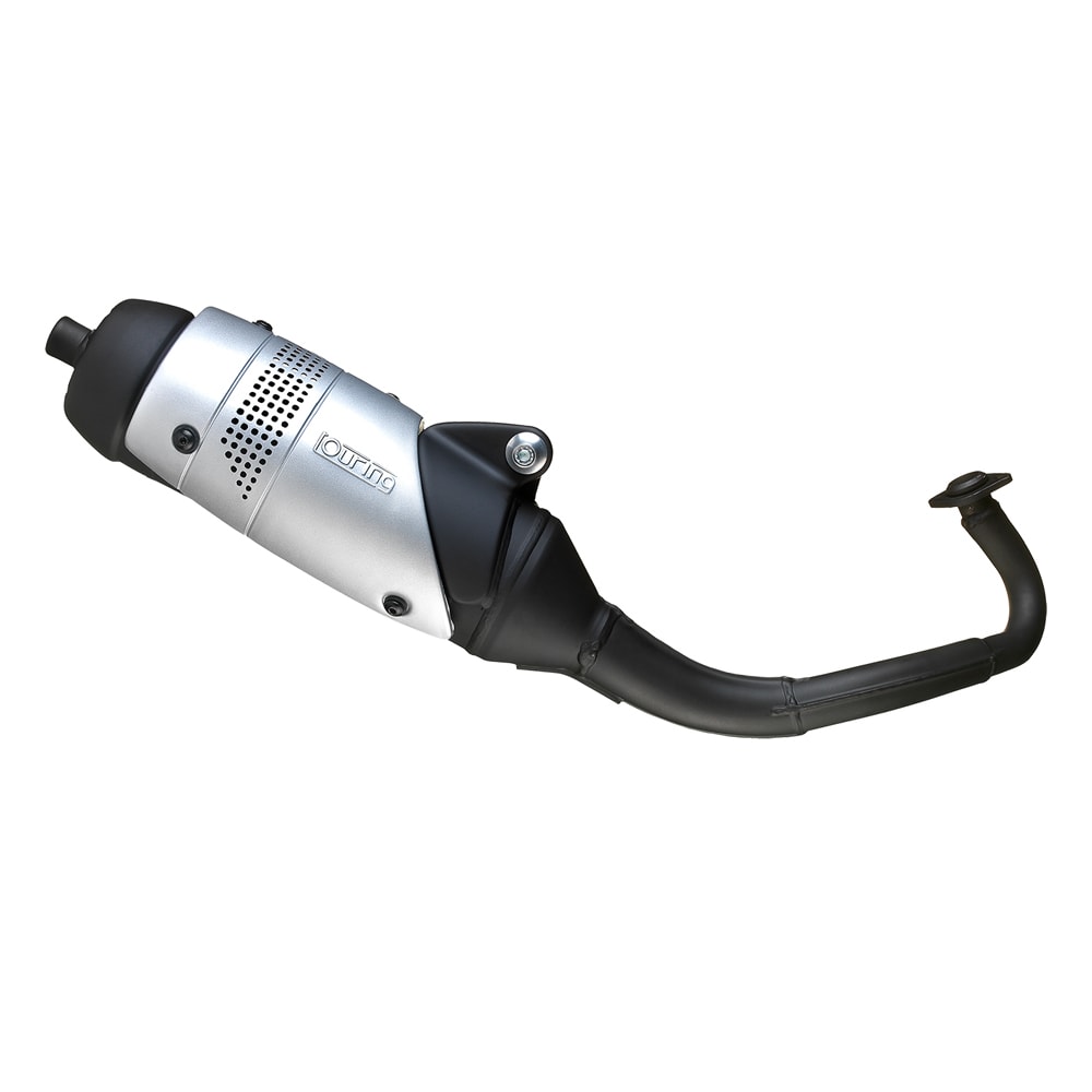 Sistema de escape LeoVince Touring, acero para Yamaha Aerox 50