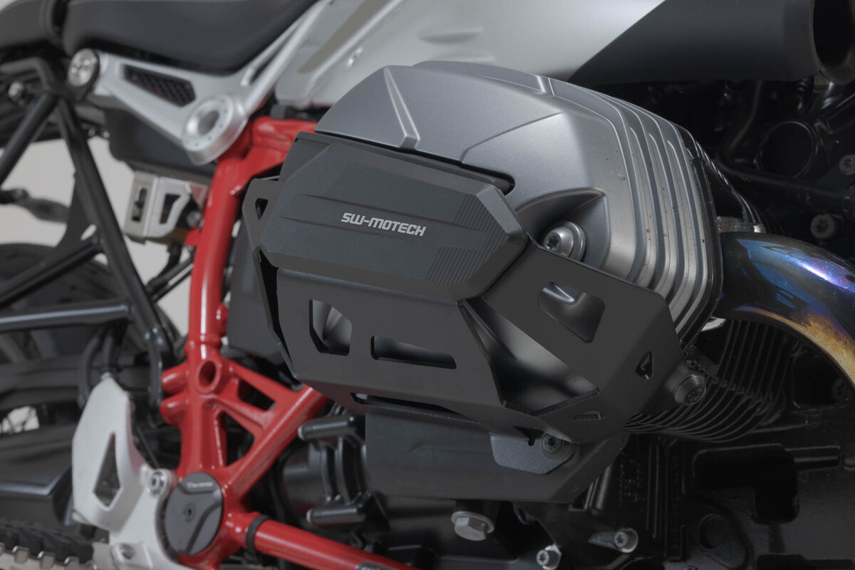 Protector de cilindro SW-Motech negro para BMW R 12 G/S (25-)