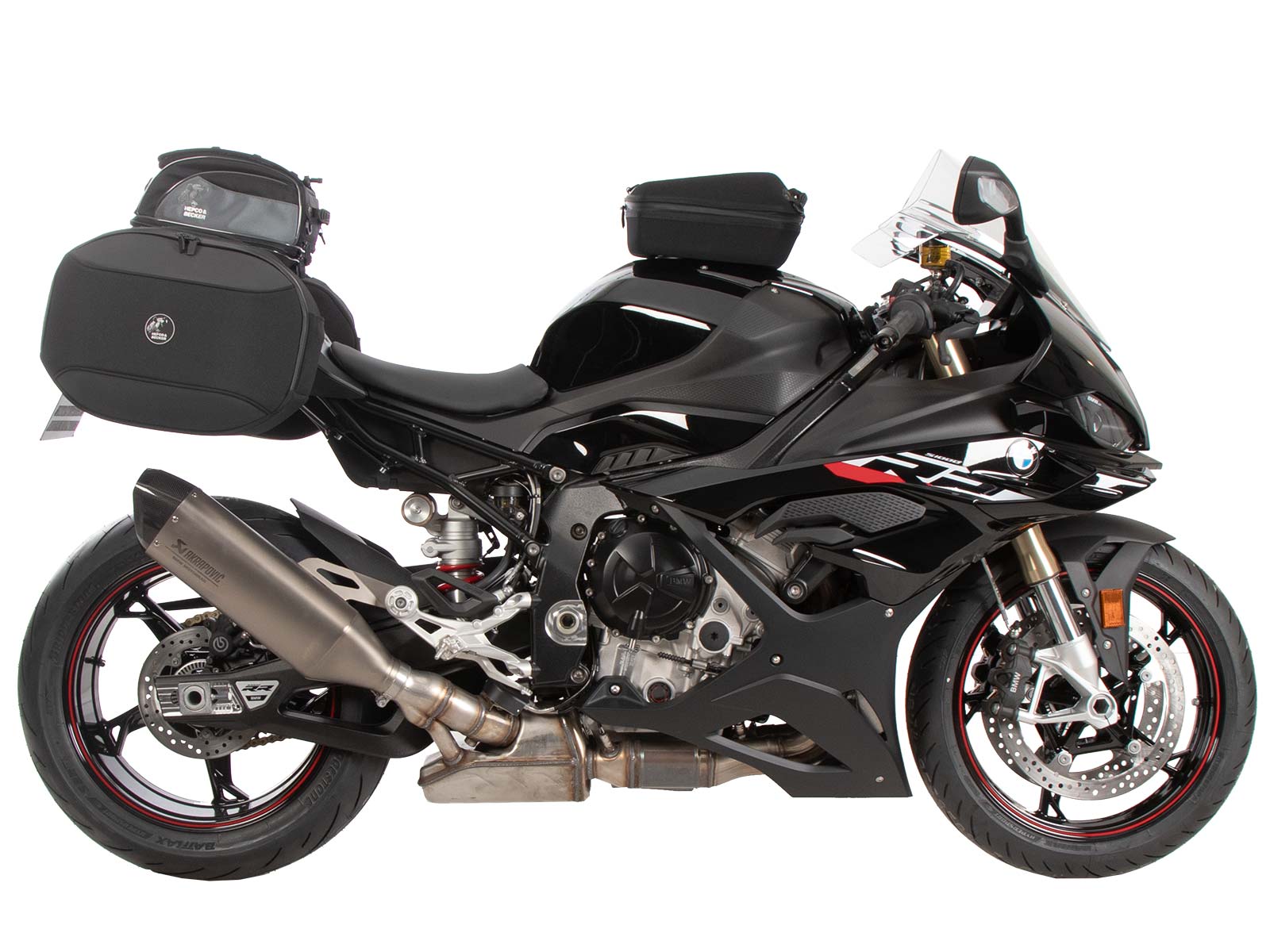Portaequipajes deportivo fijo negro para BMW S 1000 RR (23-) Hepco & Becker