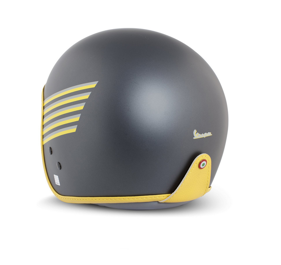 Casco Vespa Graphic gris