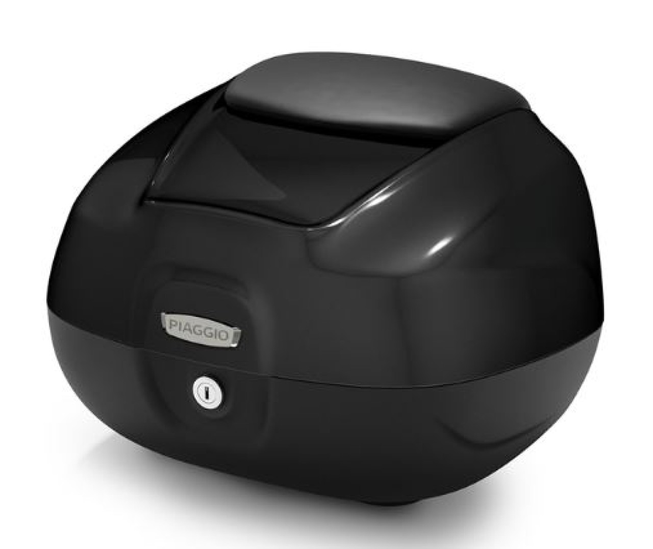 Top Case 37 l, negro (XN2_nero cosmo / vulcano / 98/A) para Piaggio MP3 400 HPE 2022