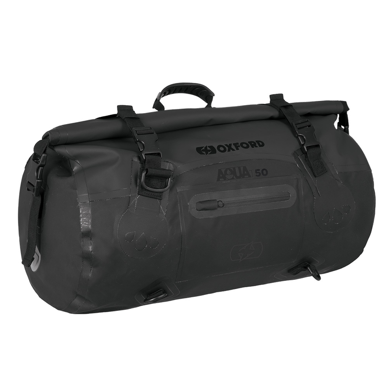 Bolsa enrollable Oxford Aqua T-50 Negra 50L