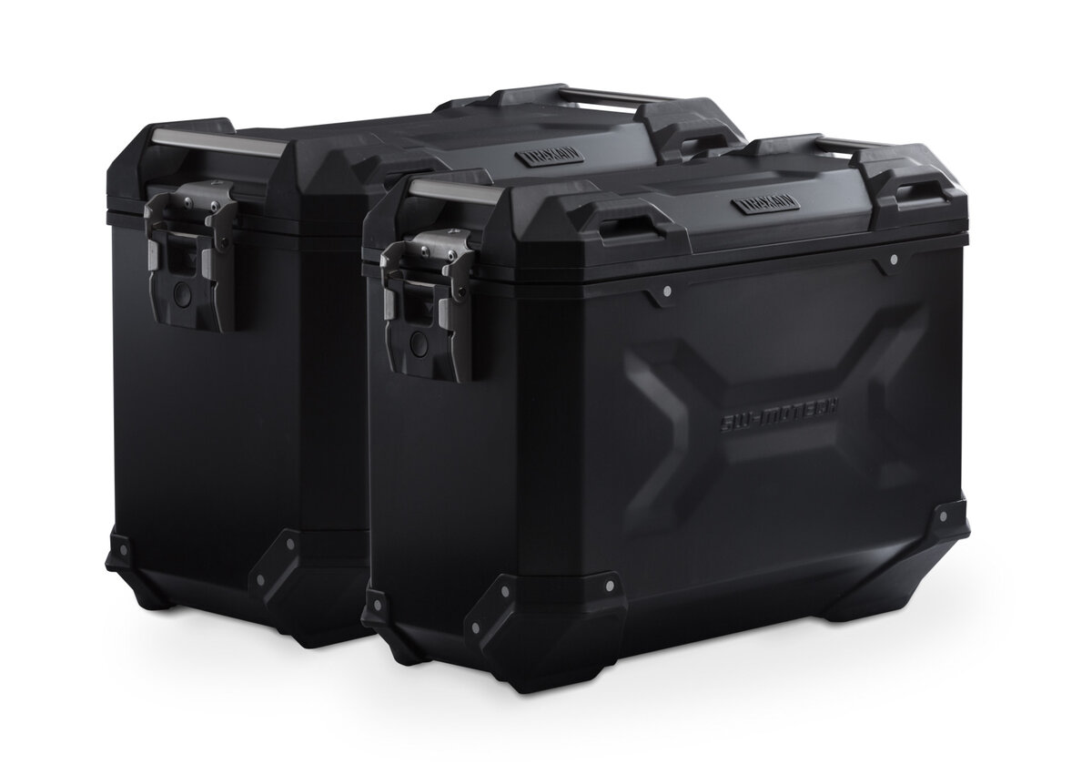 TRAX ADV sistema de maletas de aluminio negro Suzuki V-Strom 1050 /XT (19-21), WEF0-Copy