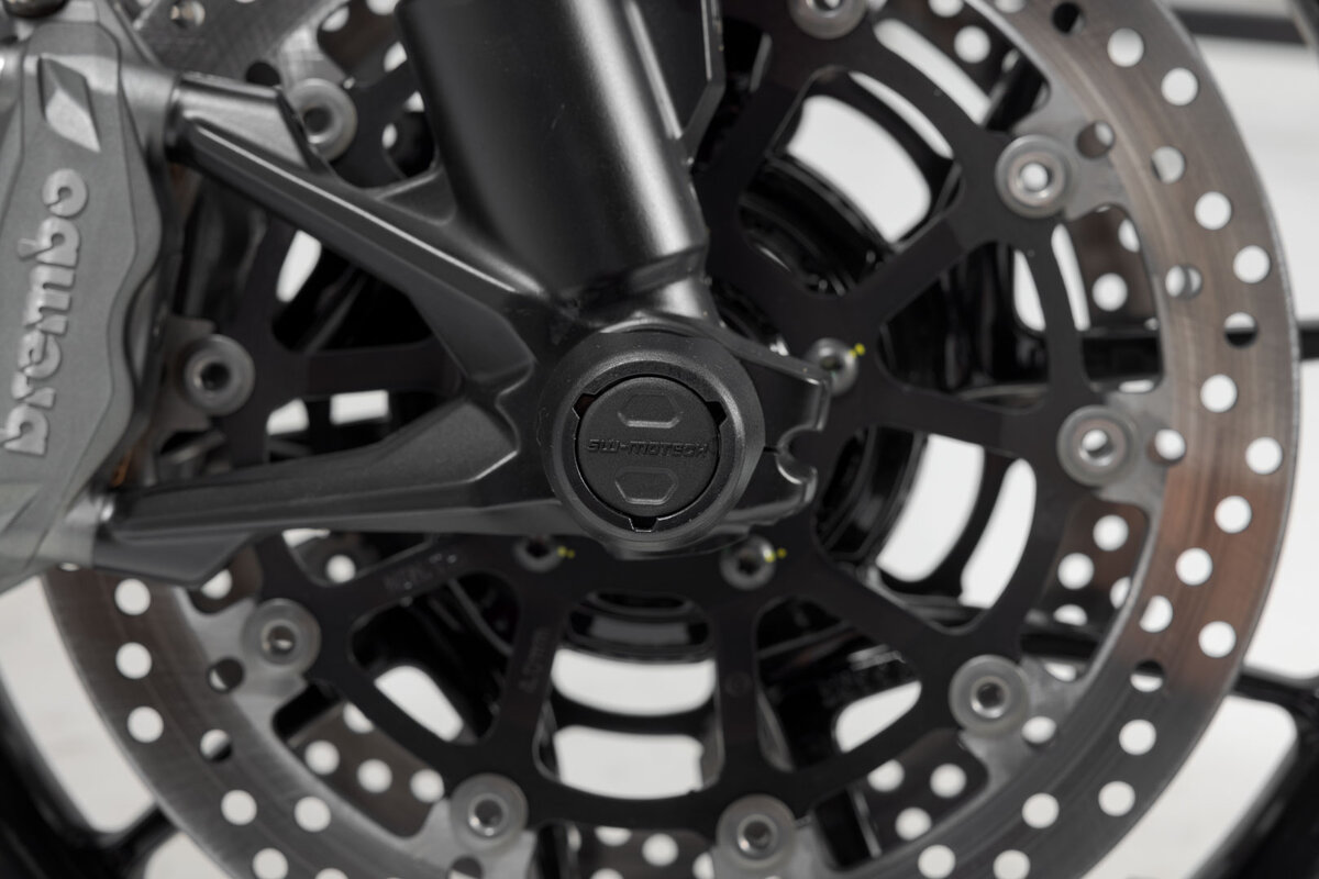 SW-Motech SW Motech crash pad kit para eje delantero modelos Ducati