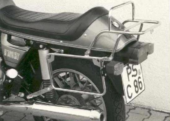 Portaequipajes superior tubular y portaequipajes lateral para BMW R 80 RT/R 100 RT/R 100 RS