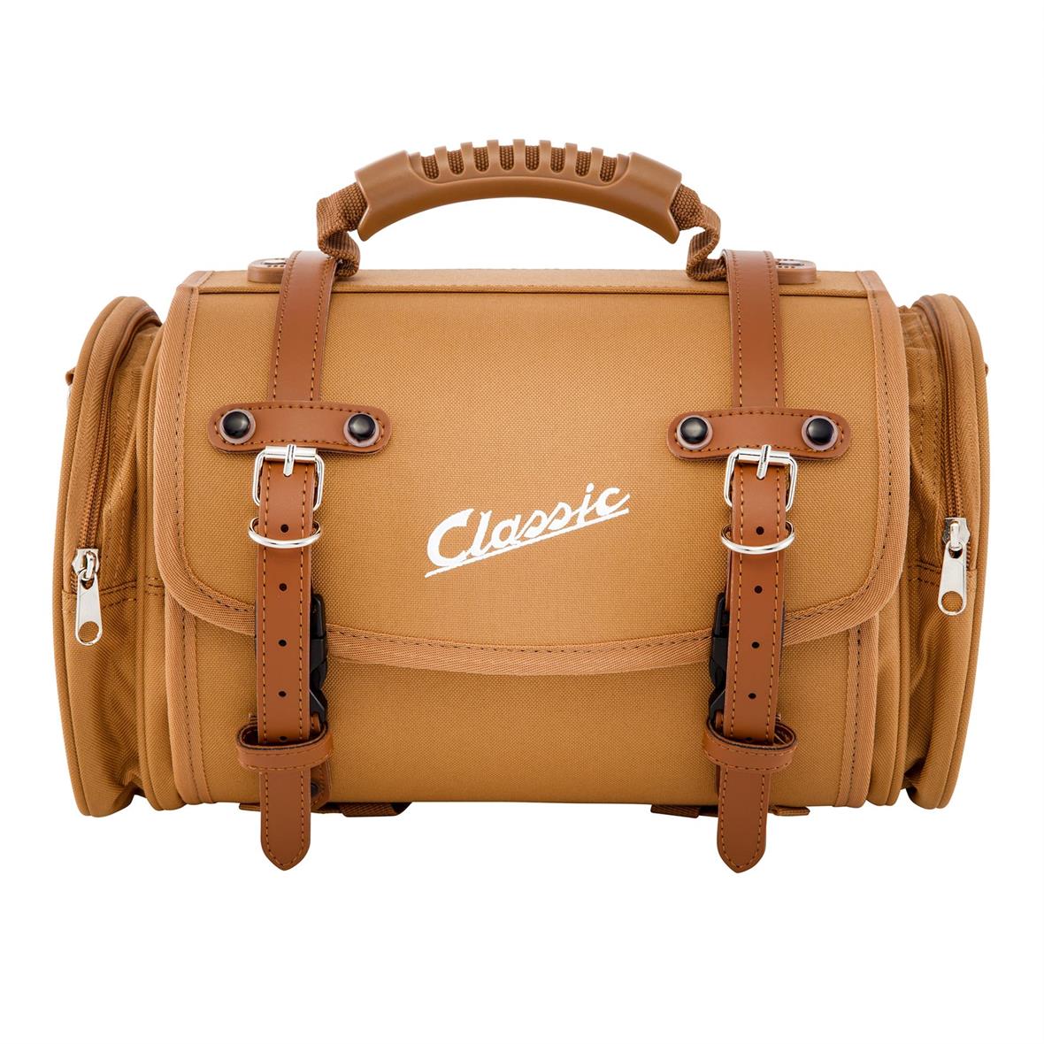 Bolsa "Classic" pequeña para Vespa - marrón, nylon