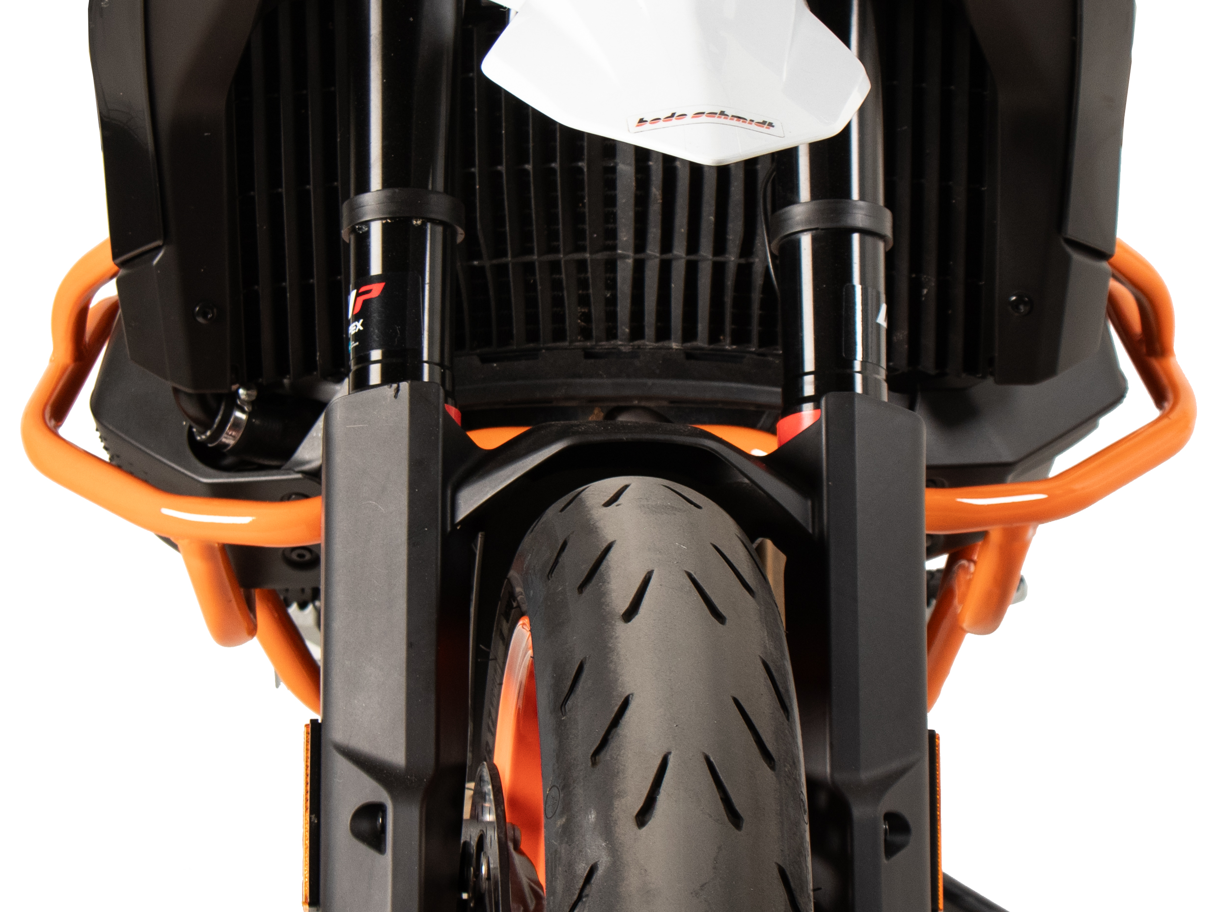 Protector motor naranja para KTM 890 SMT (23-) Hepco & Becker