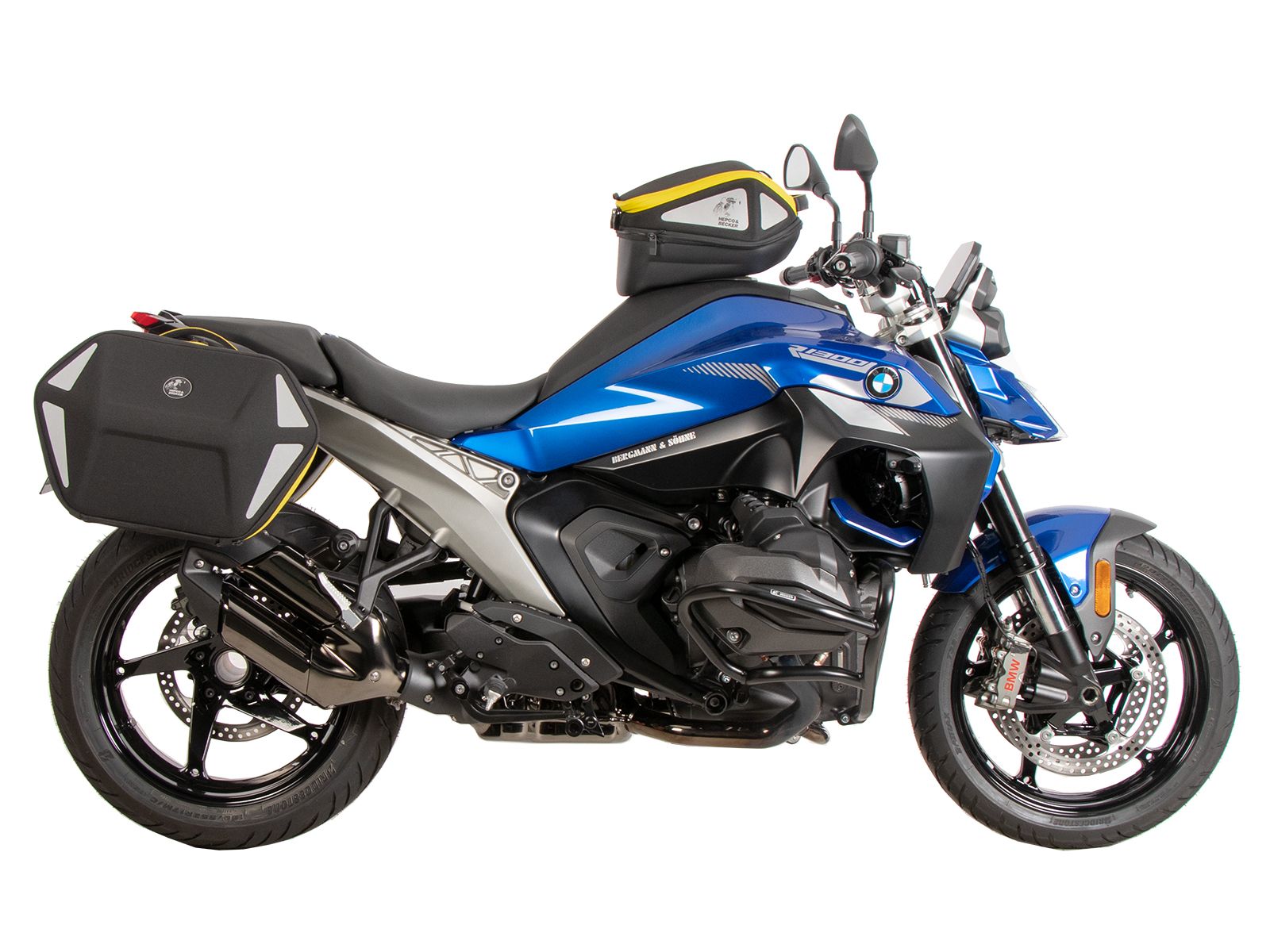 Soporte lateral C-Bow negro para BMW R 1300 R (25-) Hepco & Becker