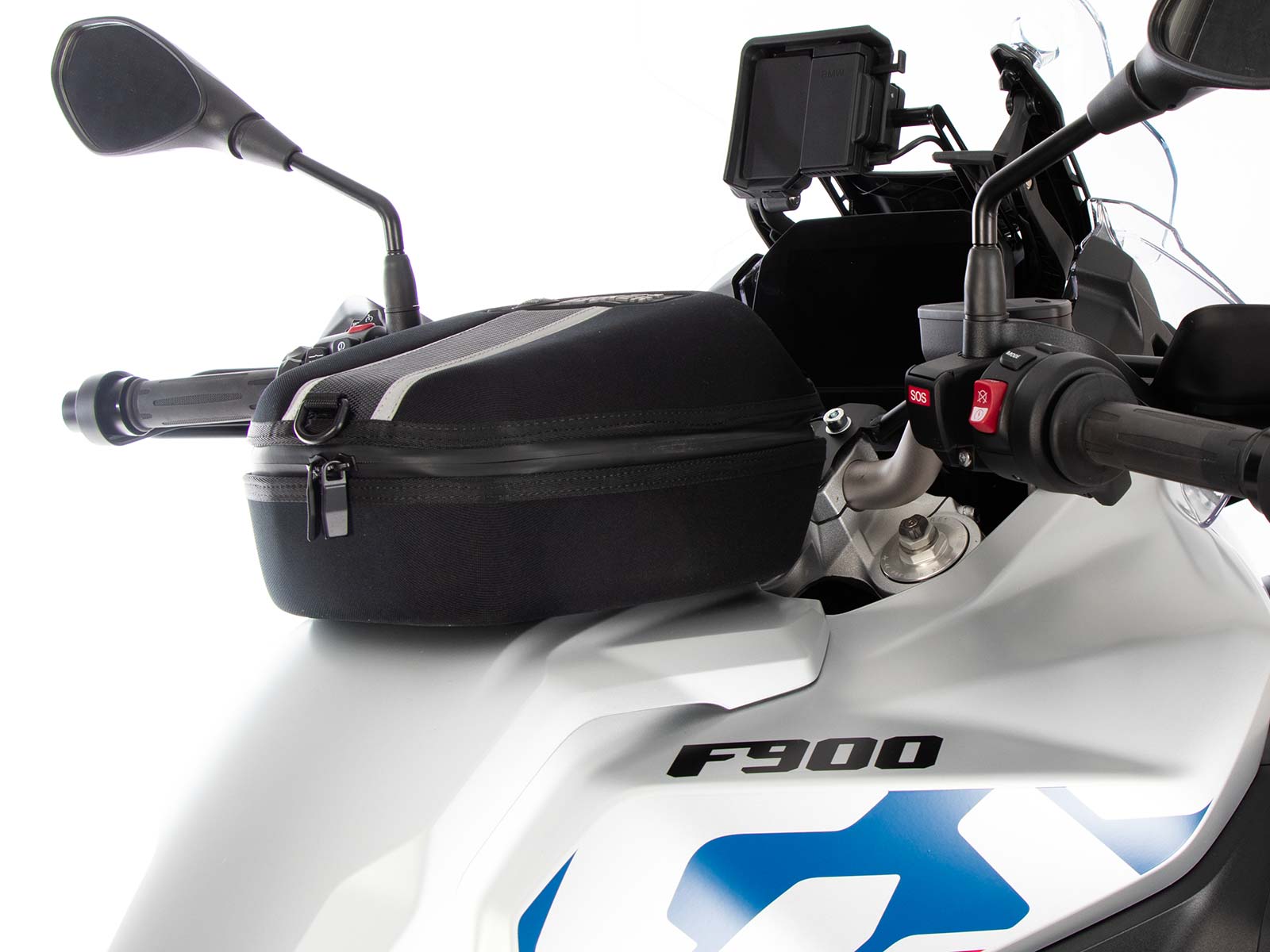 Anilla de depósito básica incl. unidad de cierre de la bolsa de depósito para BMW F 900 GS Adventure (24-)